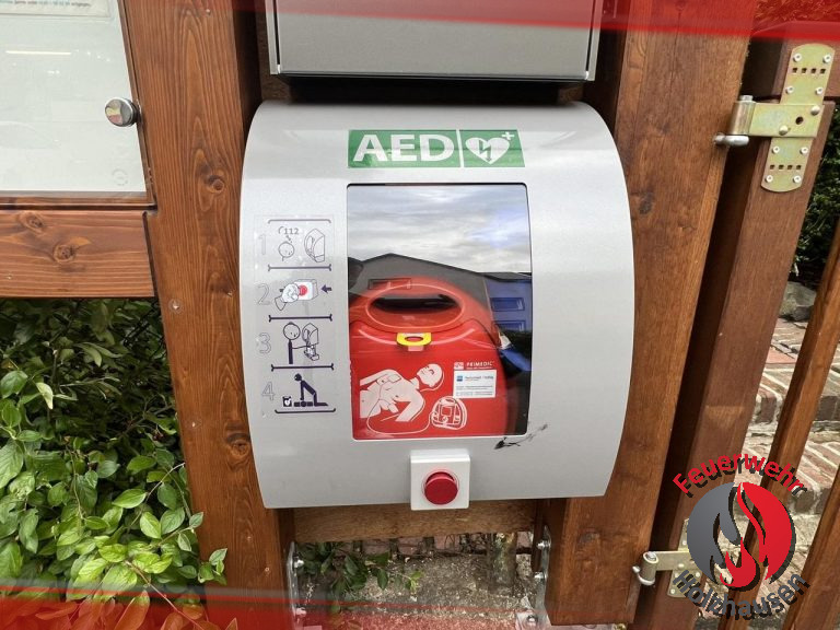 Wieder ein zweiter AED in Holzhausen